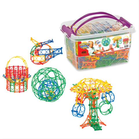 Minyatür Puzzle Box Eğitici Şekiller 480 Parça