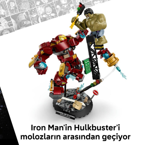 LEGO® ǀ Marvel Efsanevi Savaş: Hulkbuster, Hulk’a Karşı 76343