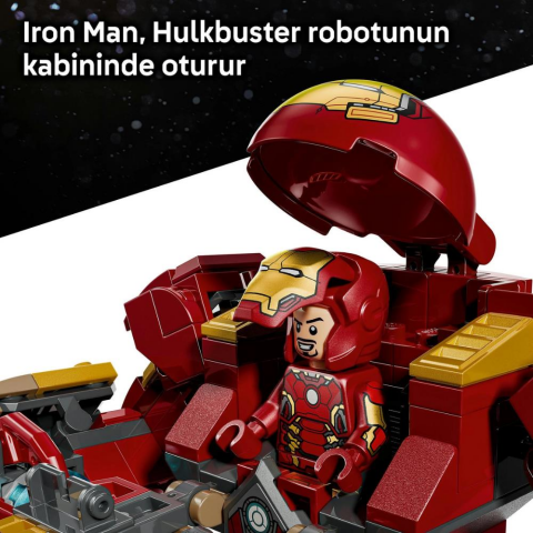 LEGO® ǀ Marvel Efsanevi Savaş: Hulkbuster, Hulk’a Karşı 76343