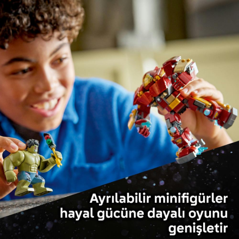 LEGO® ǀ Marvel Efsanevi Savaş: Hulkbuster, Hulk’a Karşı 76343