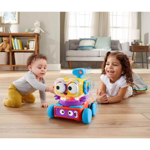 Fisher Price 4'ü 1 Arada Eğlenceli Robot HCK43