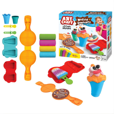 Waffle Dondurma Hamur Set 200 Gr / +3 Yaş