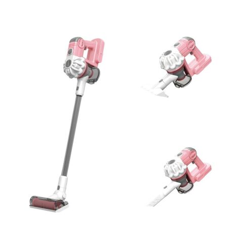 Dikey Elektrik Süpürgesi Pembe (3 in1 ) Ekranlı Kutu