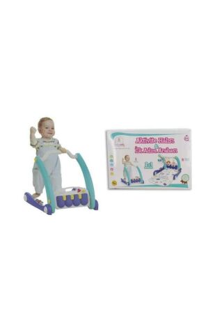 Babycim Aktivite Halısı Ve İlk Adım Arabam Mavi