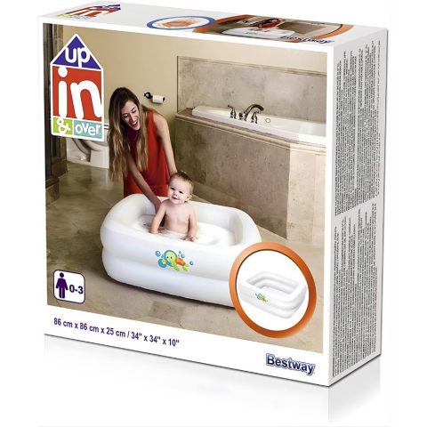 Bestway Şişme Tabanlı Bebek Havuzu 86X86X25