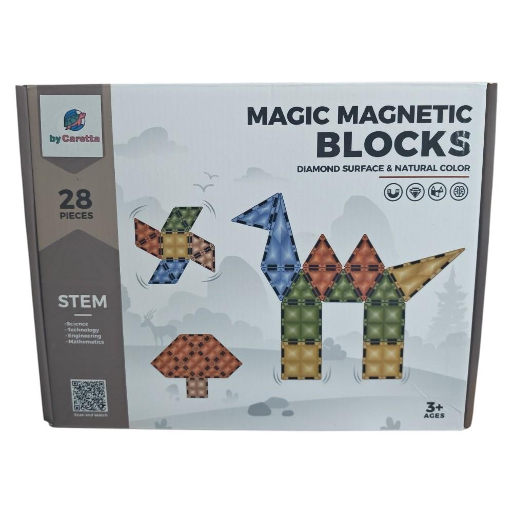 Manyetik Bloklar Magnet 28 Parça