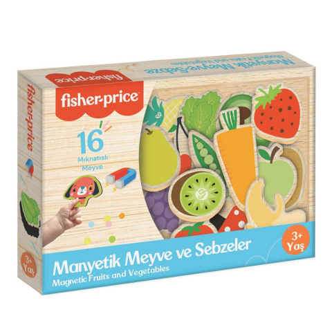 Fisher Price Manyetik Meyve Sebze Figürleri