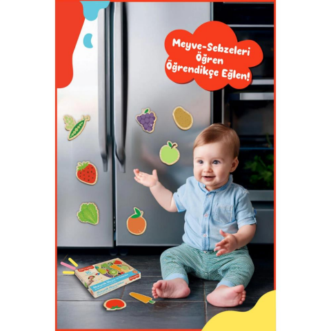 Fisher Price Manyetik Meyve Sebze Figürleri