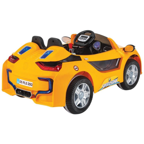 Speedsonic 12V Uzaktan Kumandalı Akülü Araba Sarı(05 293)