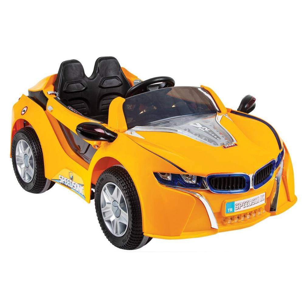 Speedsonic 12V Uzaktan Kumandalı Akülü Araba Sarı(05 293)