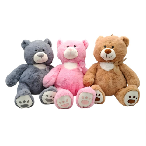 Peluş 40 Cm 3 Renk Ayı