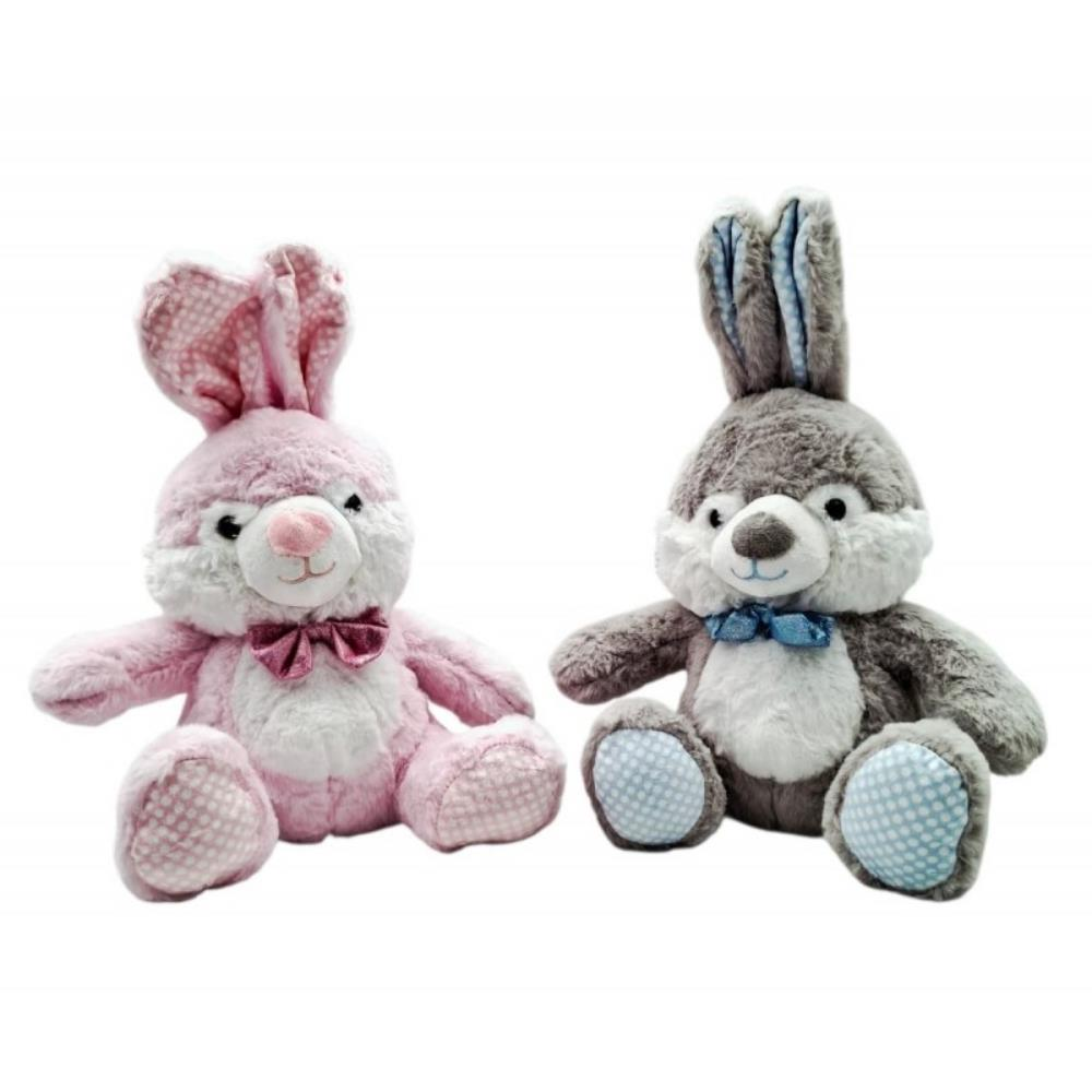 Peluş 40 Cm Tavşan Papyonlu