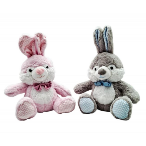 Peluş 40 Cm Tavşan Papyonlu