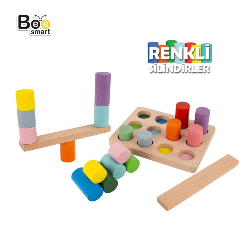 Bee Smart Renkli Silindirler