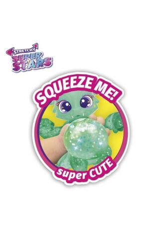 Superstars Flashy Green Drumylee Stretchy Figür