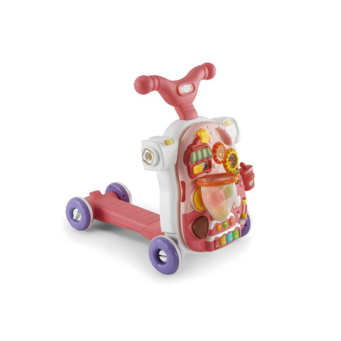 Baby2Go 4 In 1 Multifonksiyon Walker Yürüteç (Pembe)