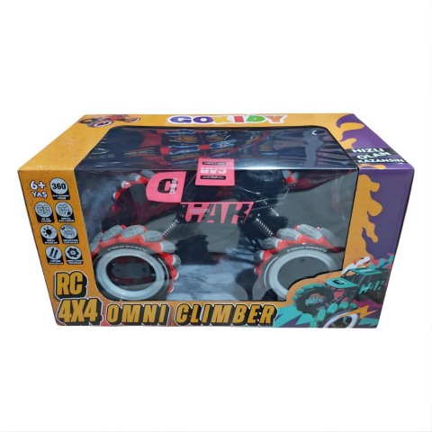 Gokidy 4x4 R/C Uzaktan Kumandalı Dağ Aracı Işıklı Müzikli Metal
