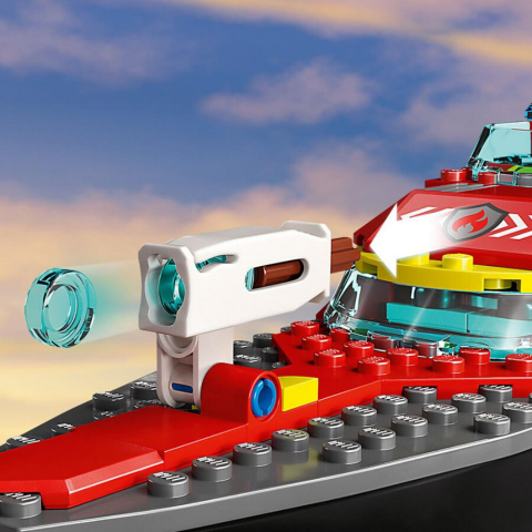 60373 LEGO® City İtfaiye Kurtarma Teknesi