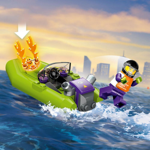60373 LEGO® City İtfaiye Kurtarma Teknesi