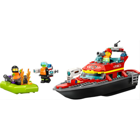 60373 LEGO® City İtfaiye Kurtarma Teknesi