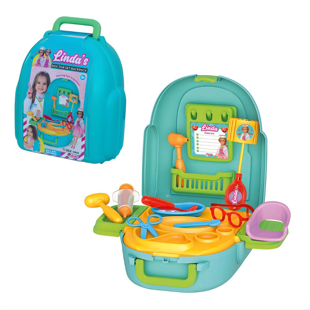 Linda'nın Doktor Set Sırt Çantası - Fen Toys