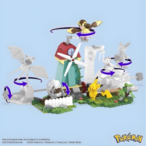 MEGA Pokemon Yel Değirmeni Kasabası Seti HKT21
