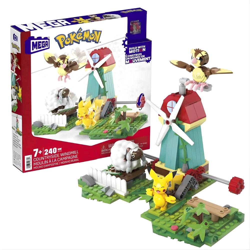 MEGA Pokemon Yel Değirmeni Kasabası Seti HKT21