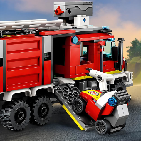 LEGO® City İtfaiye Komuta Kamyonu 60374 Oyuncak Yapım Seti