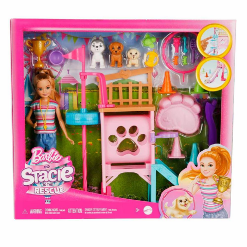 Barbie Stacie'nin Köpekçik Oyun Parkı HRM10