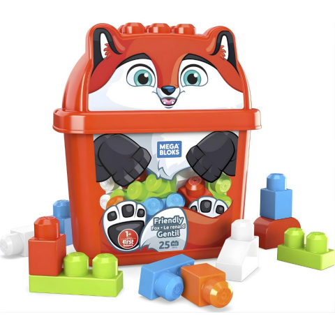Mega Bloks GRV22 Öğretici Oyuncak Bloklar, Çok Renkli