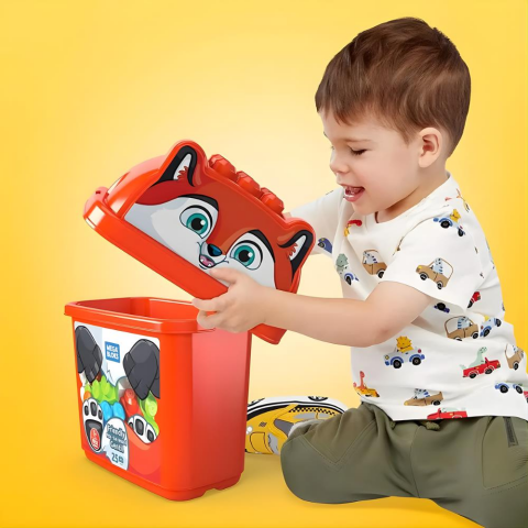 Mega Bloks GRV22 Öğretici Oyuncak Bloklar, Çok Renkli