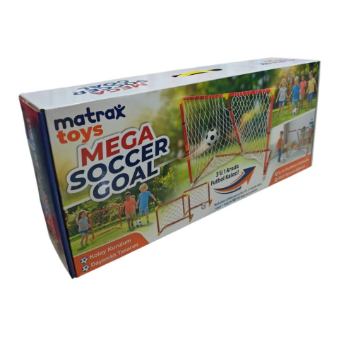 Mega Soccer Kale 3 in 1