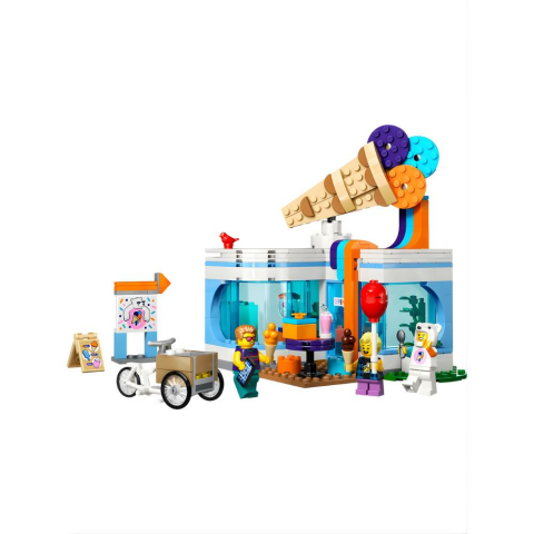LEGO ®City Dondurma Dükkanı 60363 - 6 Yaş ve Üzeri Çocuklar İçin Yaratıcı Oyuncak Yapım Seti (296 Parça)
