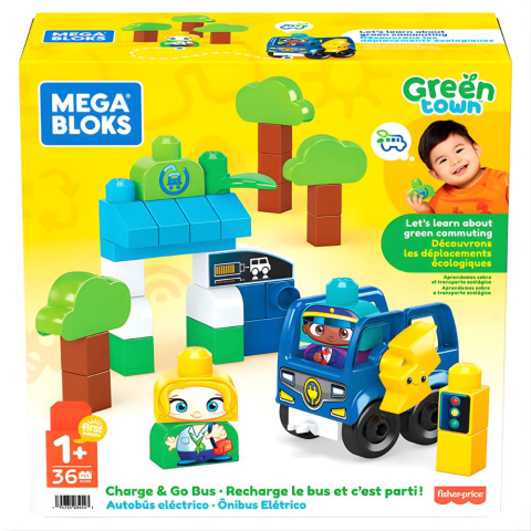 Mega Bloks Doğa Dostu Otobüs Seti HDX90