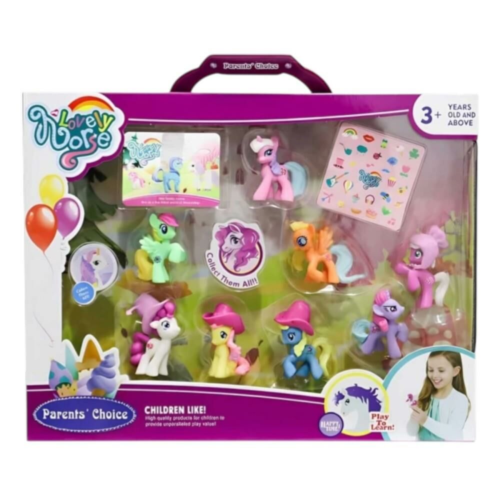 Kutulu 8'li Pony Set