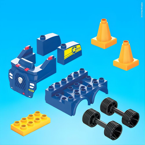 Mega Bloks Paw Patrol Chase'in Polis Arabası HDJ33