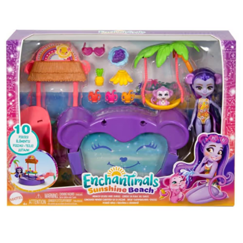 Enchantimals Eğlenceli Havuz Partisi Oyun Seti HTW73
