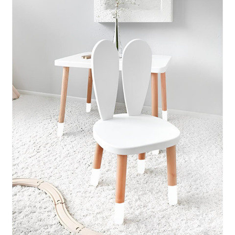 Bee Smart Masa ve Sandalye Set Beyaz 1 Masa 1 Sandalye