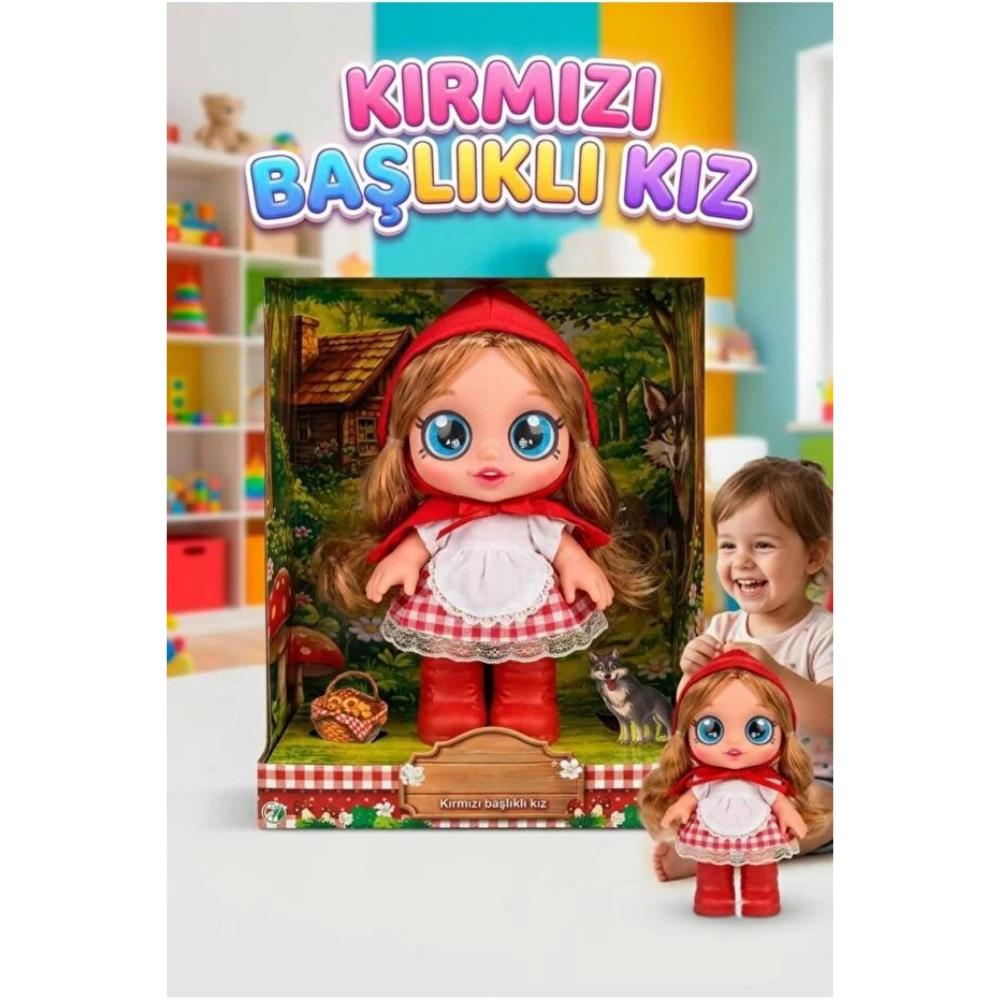 Elissa Masal Anlatan Kırmızı Başlıklı Kız Bebek - 24 cm Sesli Et Bebek
