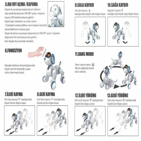 Uzaktan Kumandalı İnteraktif Akıllı Robot