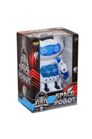 Yürüyen Sesli Işıklı Robot 27 Cm Fab.118