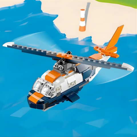 LEGO Creator 3'ü 1 Arada Süpersonik Jet 31126