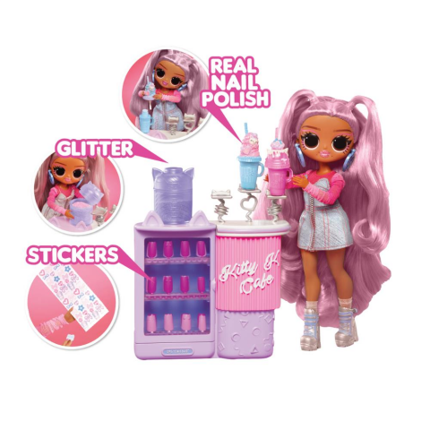 L.O.L. Surprise Sweet Nails OMG Kitty K Kafe