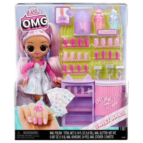 L.O.L. Surprise Sweet Nails OMG Kitty K Kafe