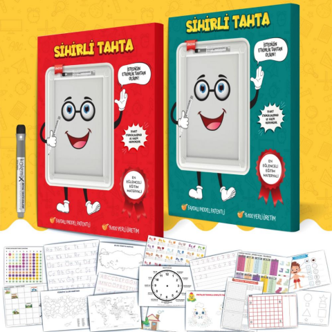 Eğitim Materyali Sihirli Yazı Tahtası