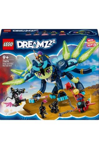 LEGO ® DREAMZzz™ Zoey ve Kedi-Baykuş Zian Oyuncağı 71476 (437 Parça)