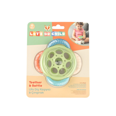 Lets Be Child Lc Ufo Diş Kaşıyıcı & Çıngırak Lc-30800