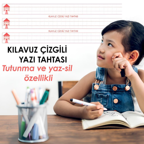 Harfli Kılavuz Yazı Tahtası