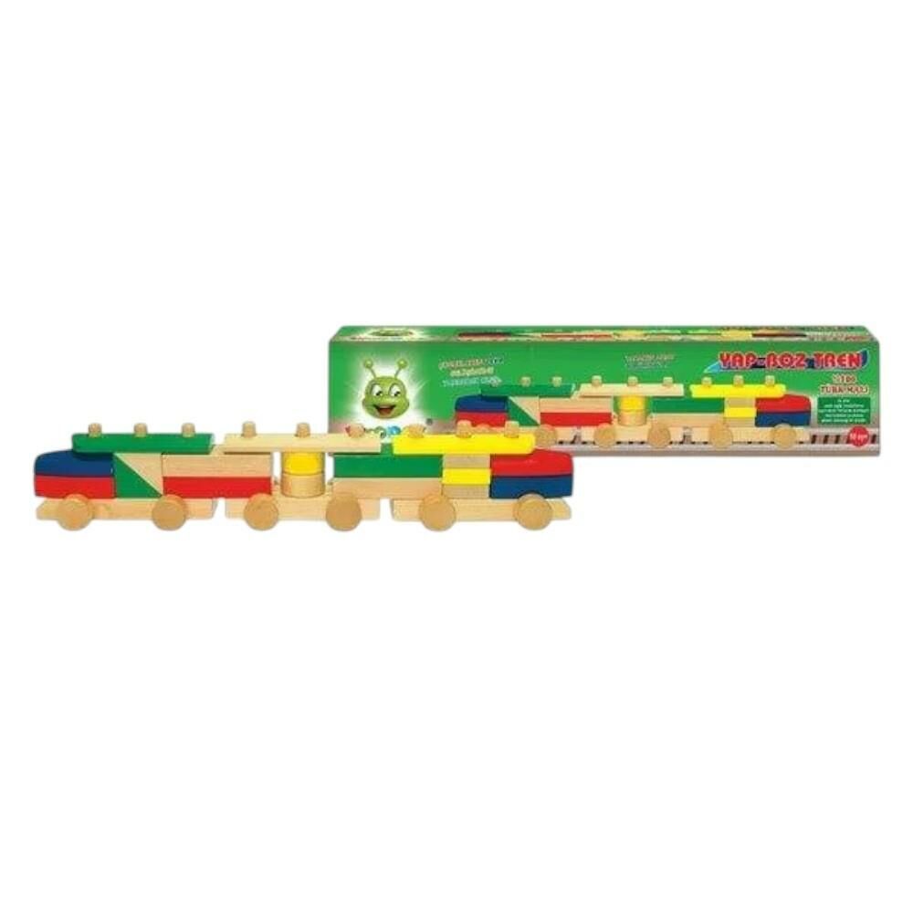 Ahşap Yap-Boz Tren