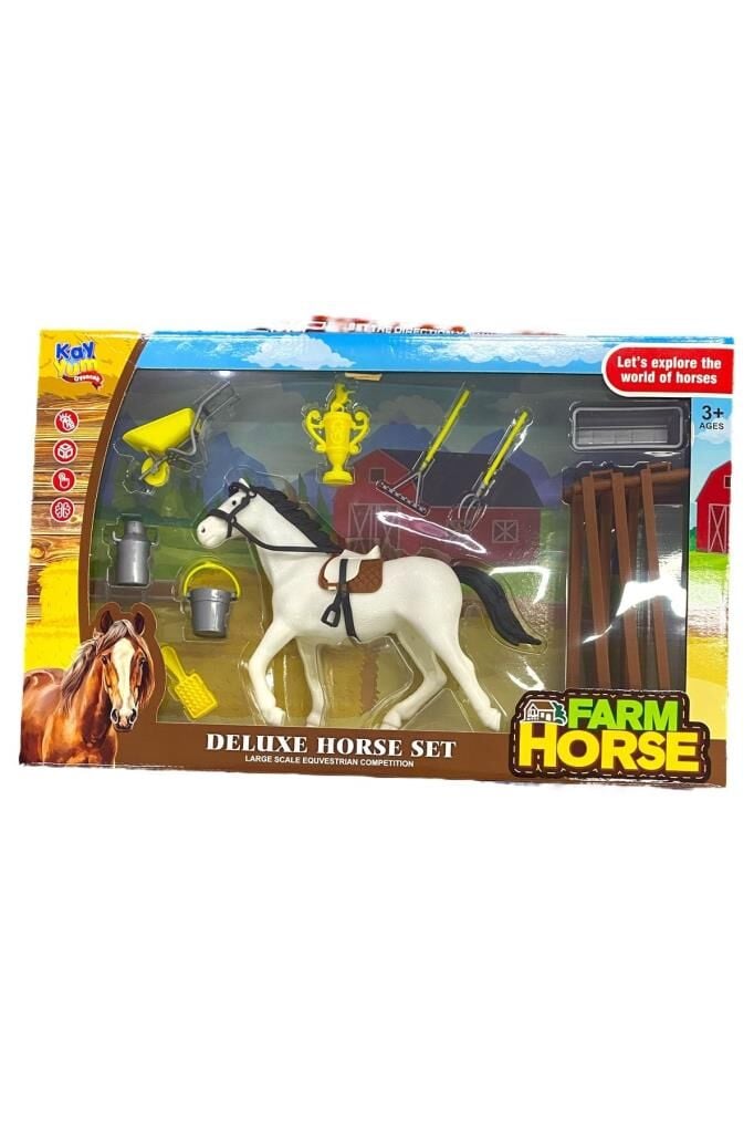 Kayyum Deluxe Horse 2410 At Çiftliği Seti 3+